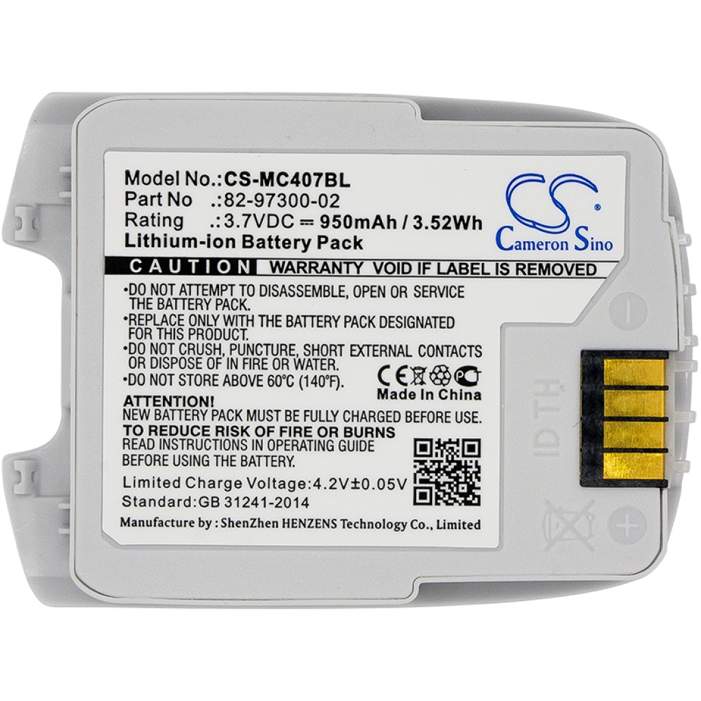 Batéria pre čiarový kód, skener Motorola CS-MC407BL
