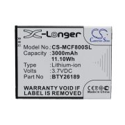 CS-MCF800SL<br />Batérie pre   nahrádza batériu BTY26189