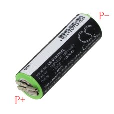Compatible battery replacement for Moser 1590-7291,1591-0062,1591-0067