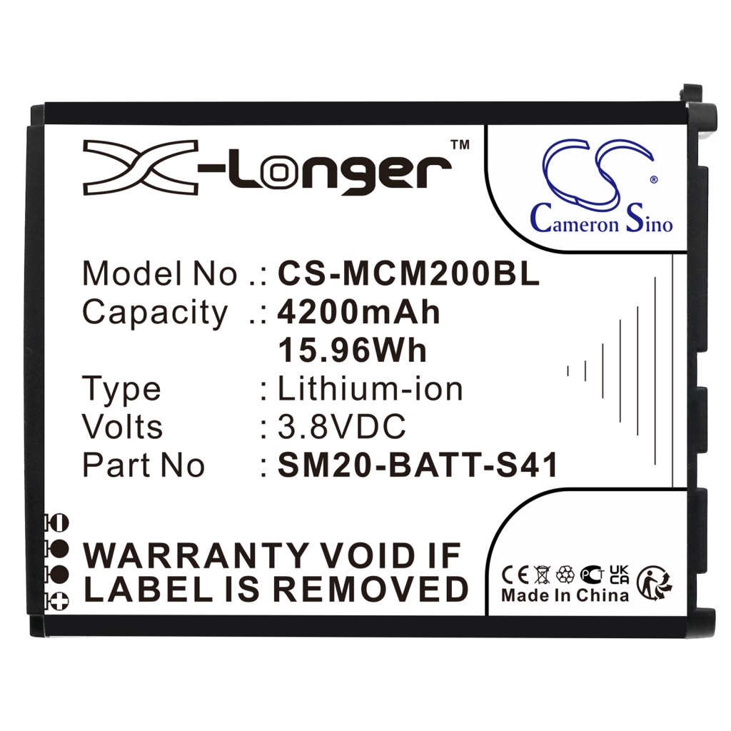 Batéria pre čiarový kód, skener M3 Mobile CS-MCM200BL