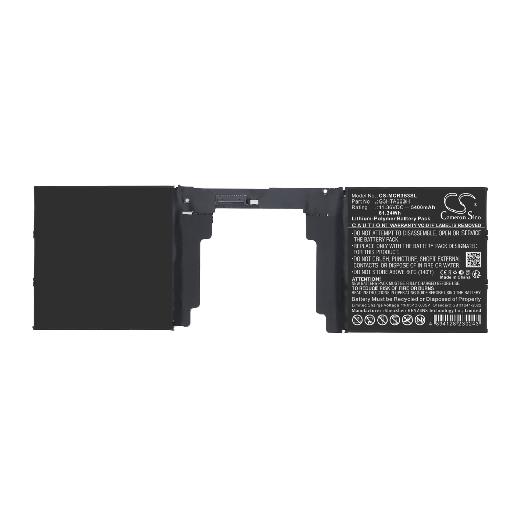 Baterie kompatibilní s Microsoft Surface Book 3 15 inch CS-MCR363SL