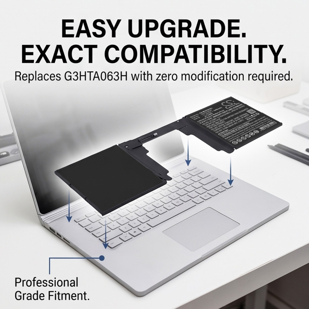 Baterie kompatibilní s Microsoft Surface Book 3 15 inch CS-MCR363SL