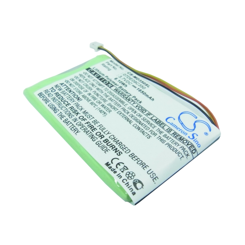 Batéria GPS, navigátora Medion CS-MD350SL