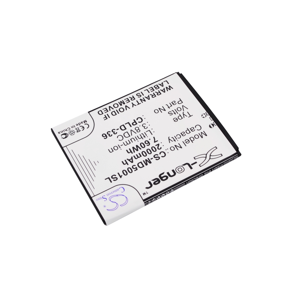 Batérie pre mobilné telefóny Medion CS-MD5001SL