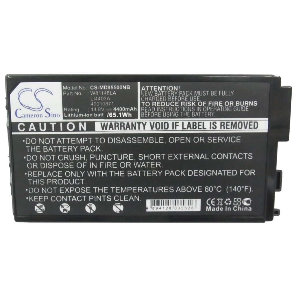 Batéria notebooku Medion CS-MD95500NB
