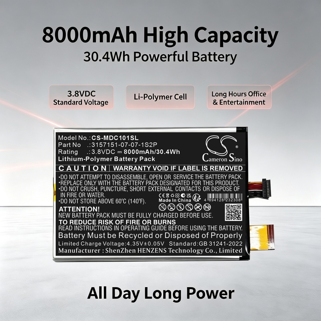 Battery compatible with Tablet Battery