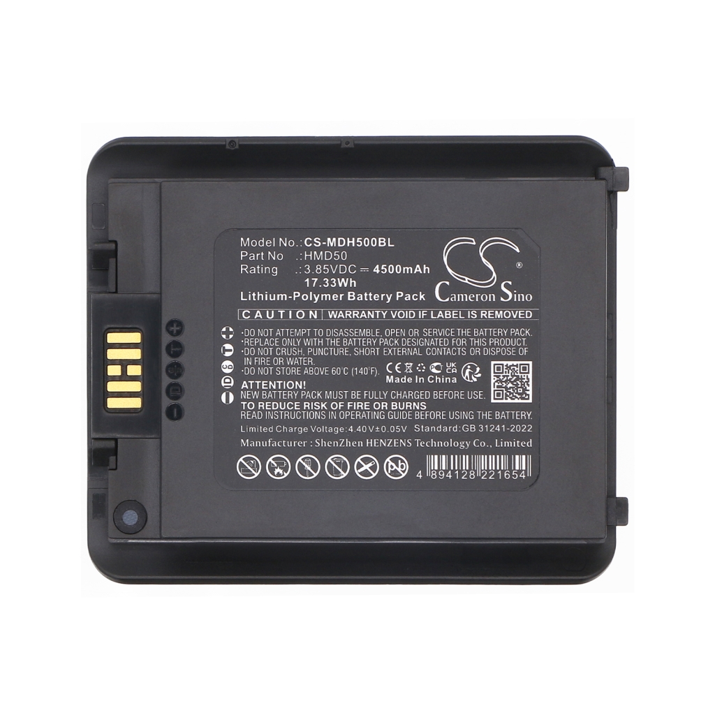 Batéria pre čiarový kód, skener Mindeo CS-MDH500BL