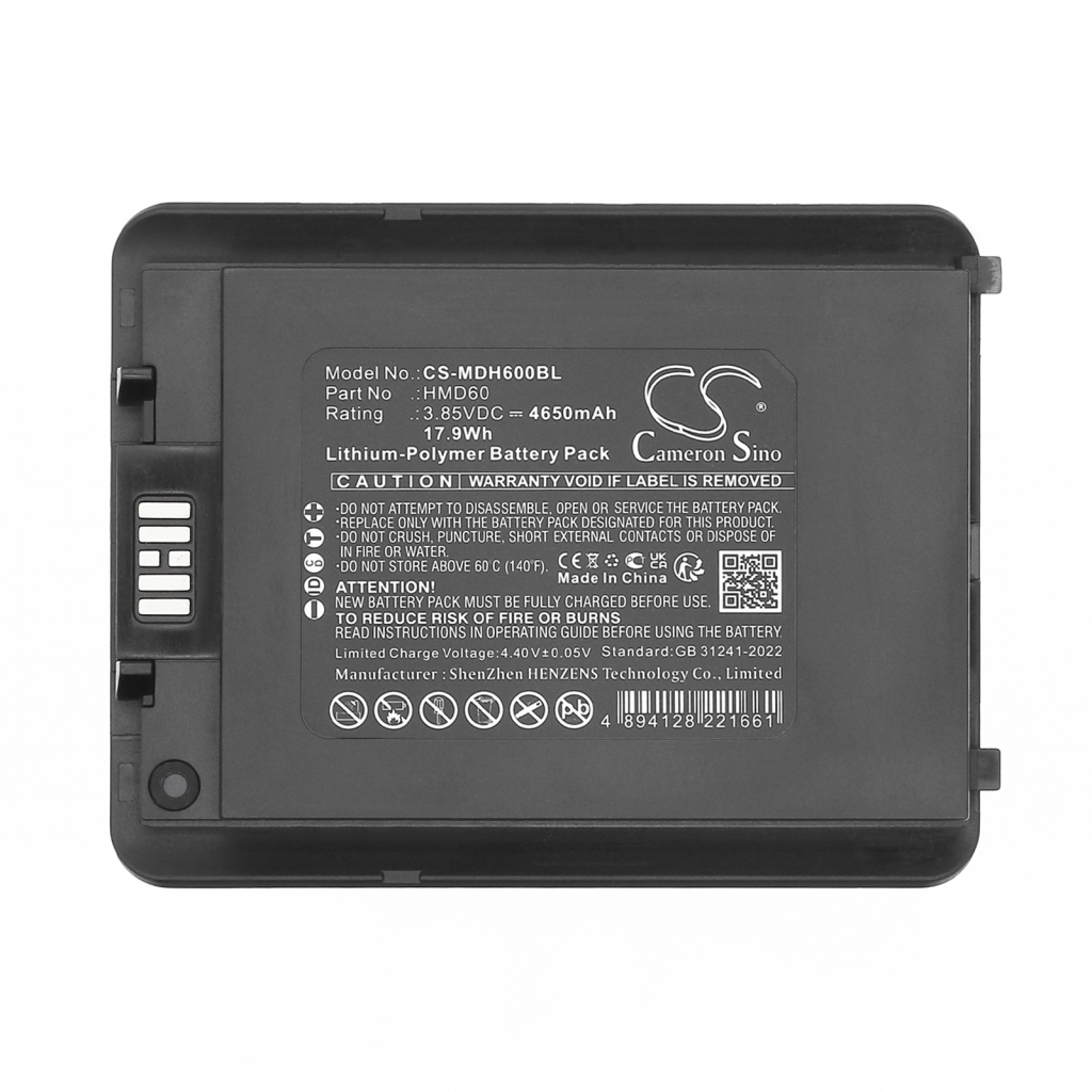 Batéria pre čiarový kód, skener Mindeo CS-MDH600BL