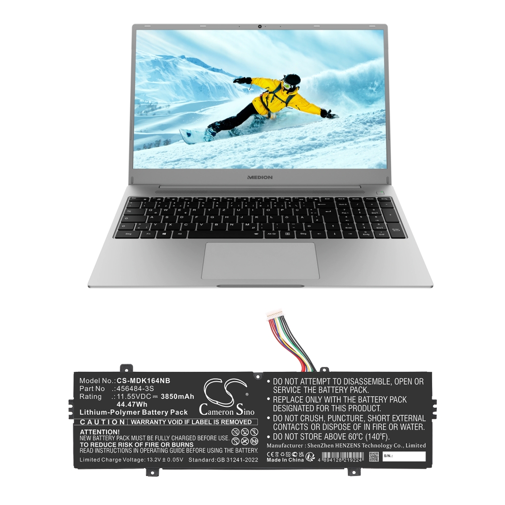 Batéria notebooku Medion CS-MDK164NB
