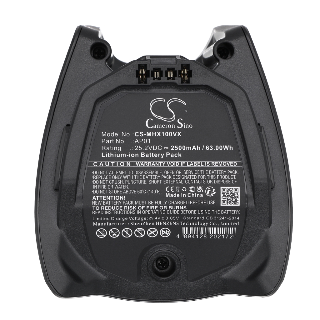 Batérie do vysávača Miele CS-MHX100VX