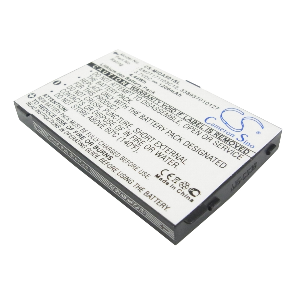 Mobile Phone Battery Mitac Mio A501