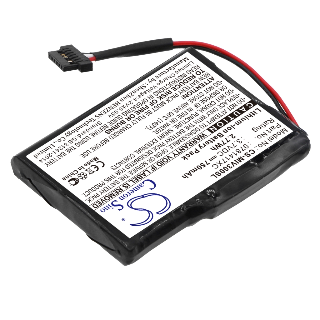 Batéria GPS, navigátora Mitac CS-MIV300SL