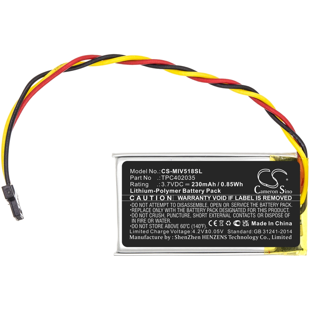 Batéria pre domáce bezpečnostné kamery Mio CS-MIV518SL