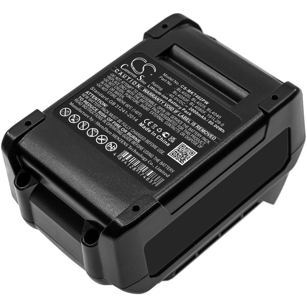 Priemyselné batérie Makita CS-MKT402PW