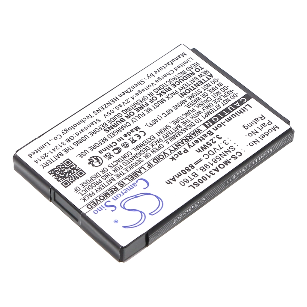 Battery Replaces SNN5762
