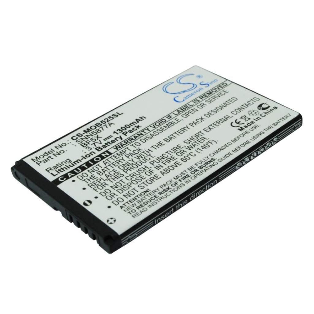 Batérie pre mobilné telefóny Motorola CS-MOB525SL