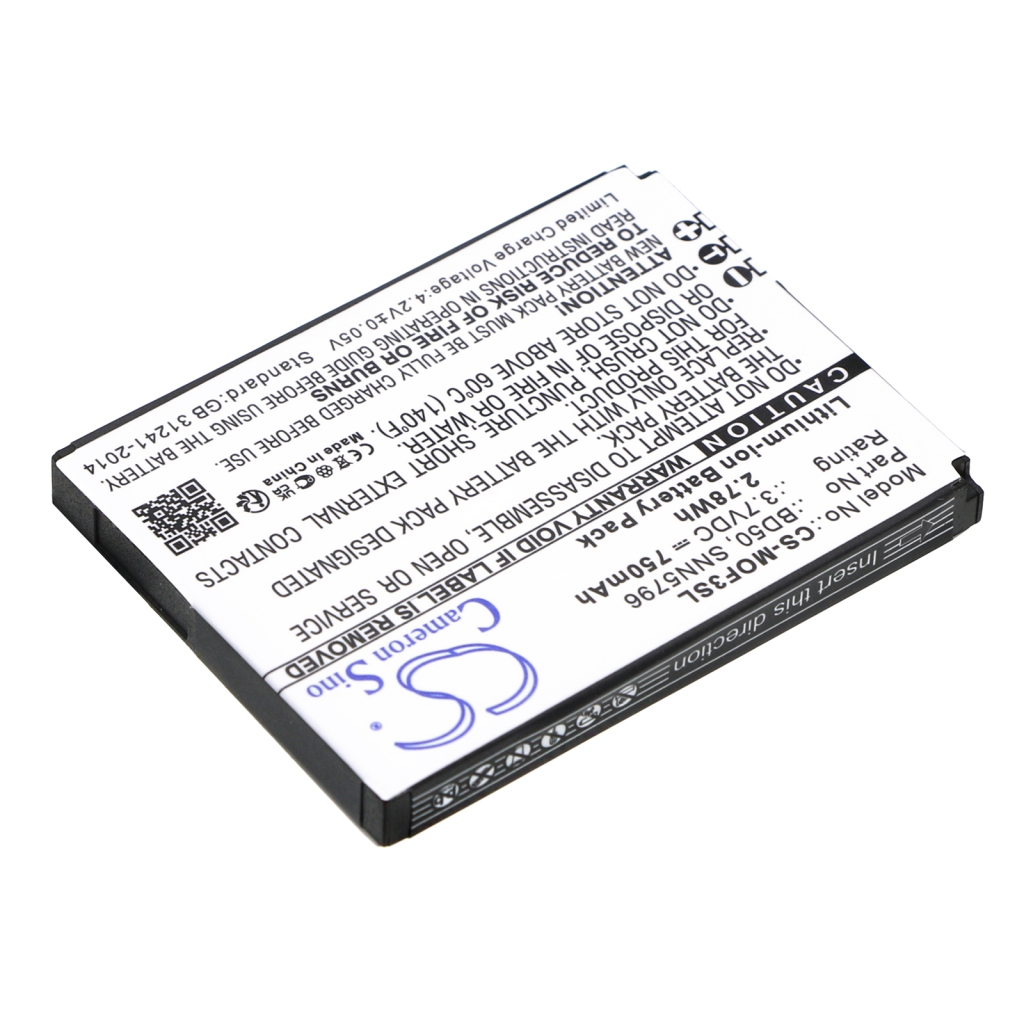 Batérie pre mobilné telefóny Motorola CS-MOF3SL