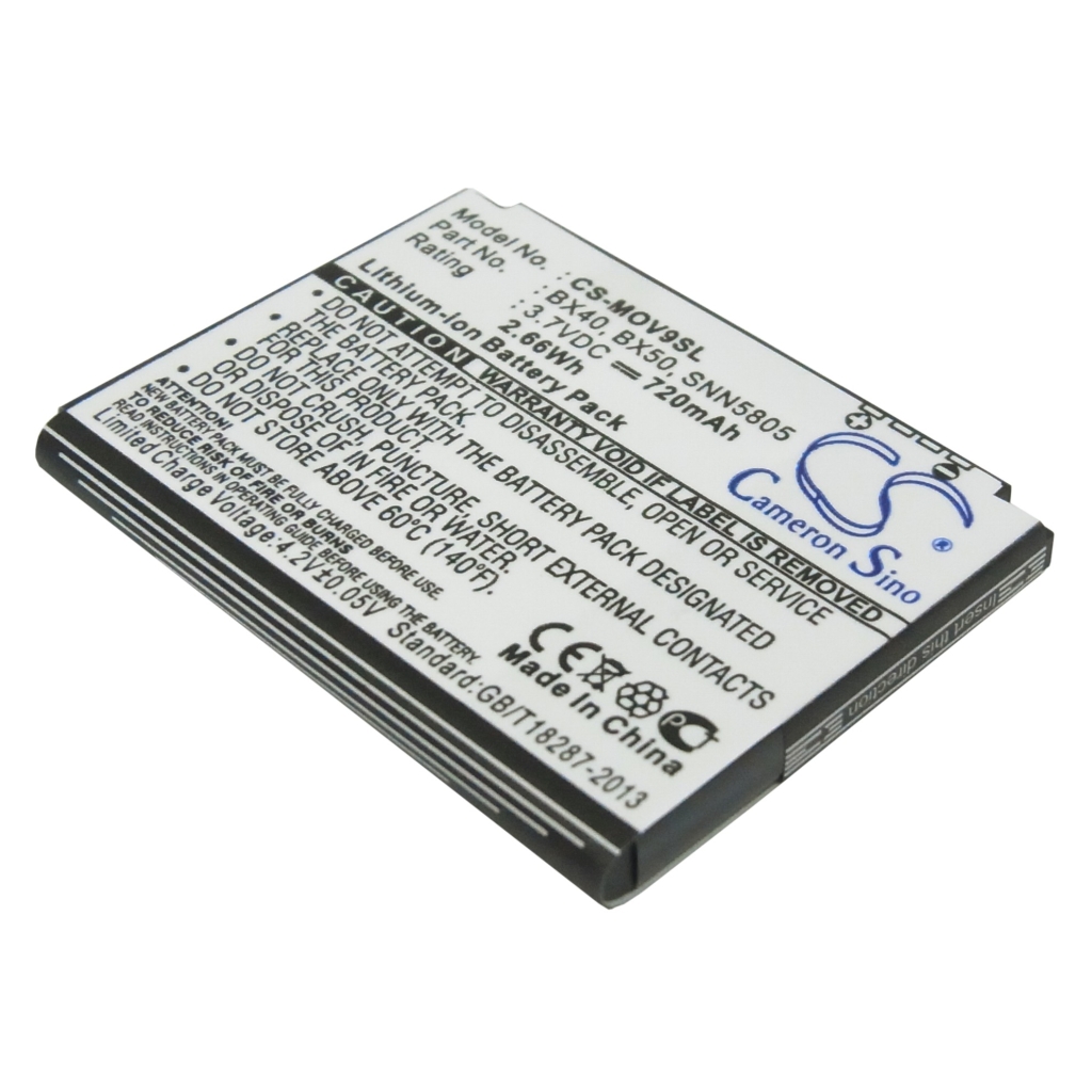 Batérie pre mobilné telefóny Motorola CS-MOV9SL