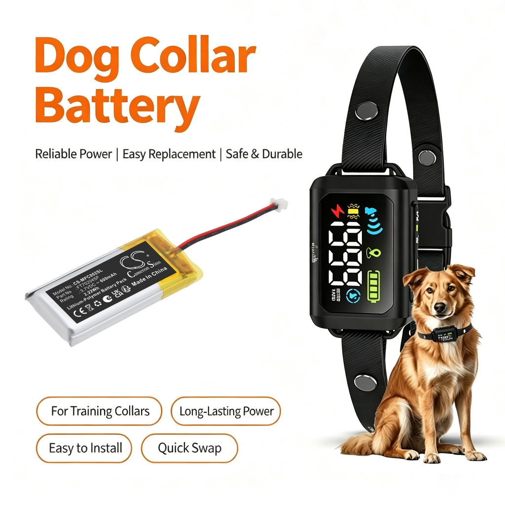 Batérie kompatibilné s My Pet Command Dog Fence Collars Training CS-MPC002SL