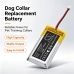 Batérie kompatibilné s My Pet Command Dog Fence Collars Training CS-MPC002SL