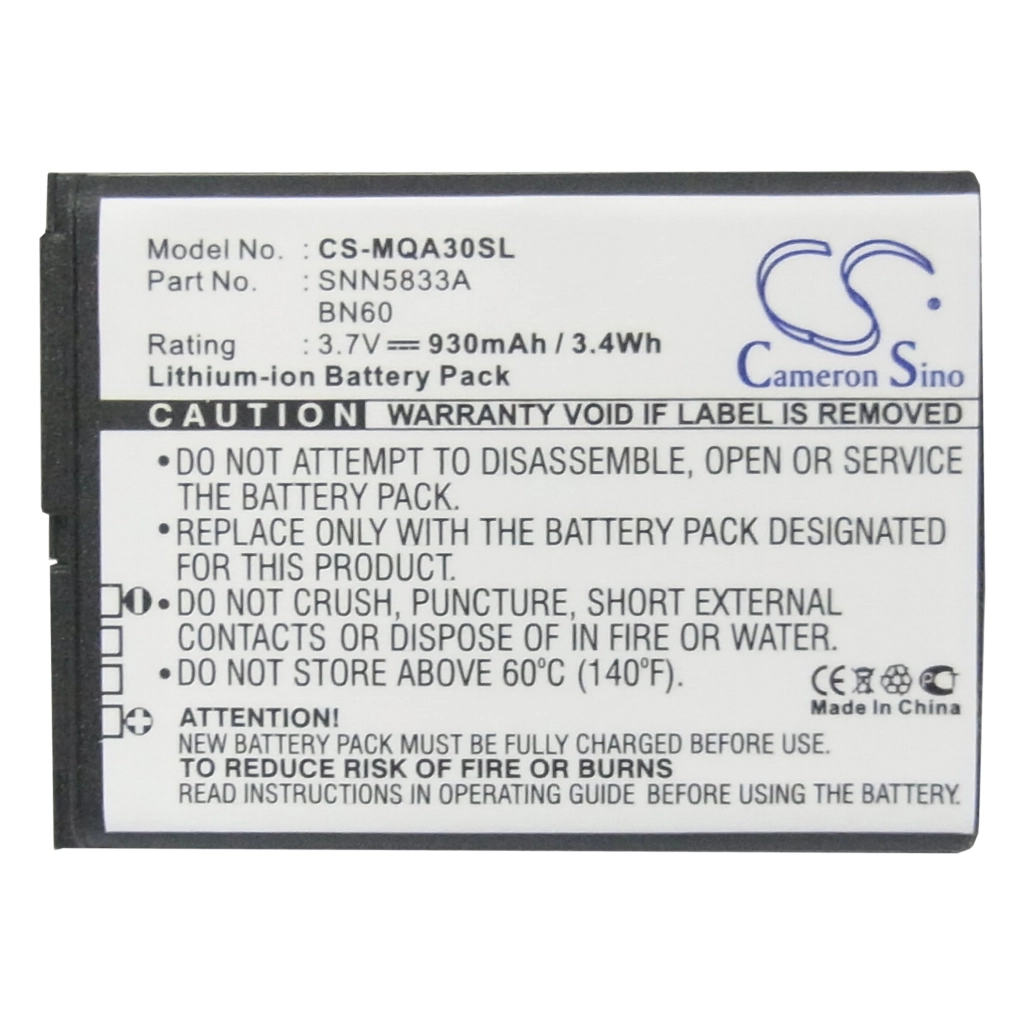 Mobile Phone Battery Motorola VU30 Rapture