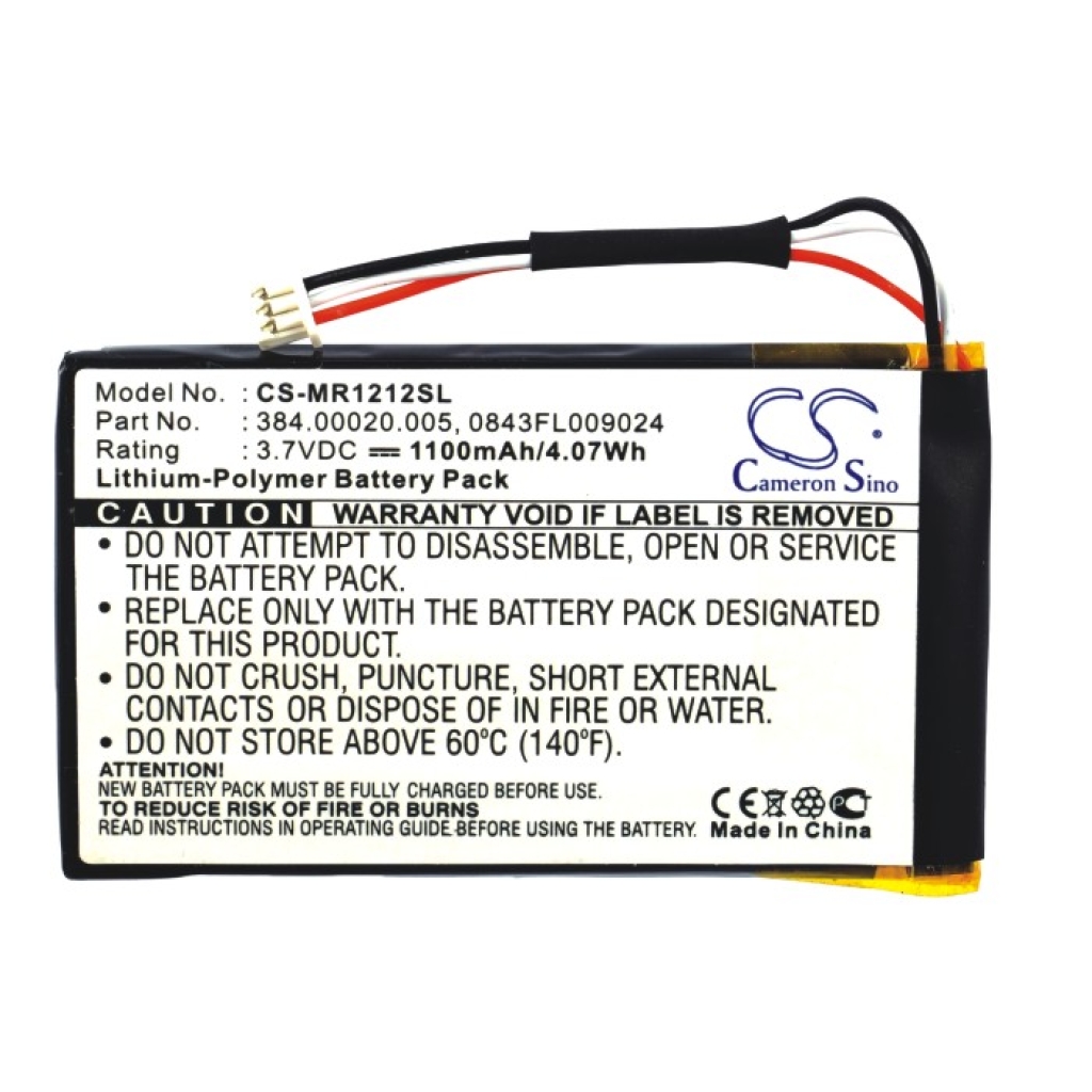 Batéria GPS, navigátora Magellan CS-MR1212SL