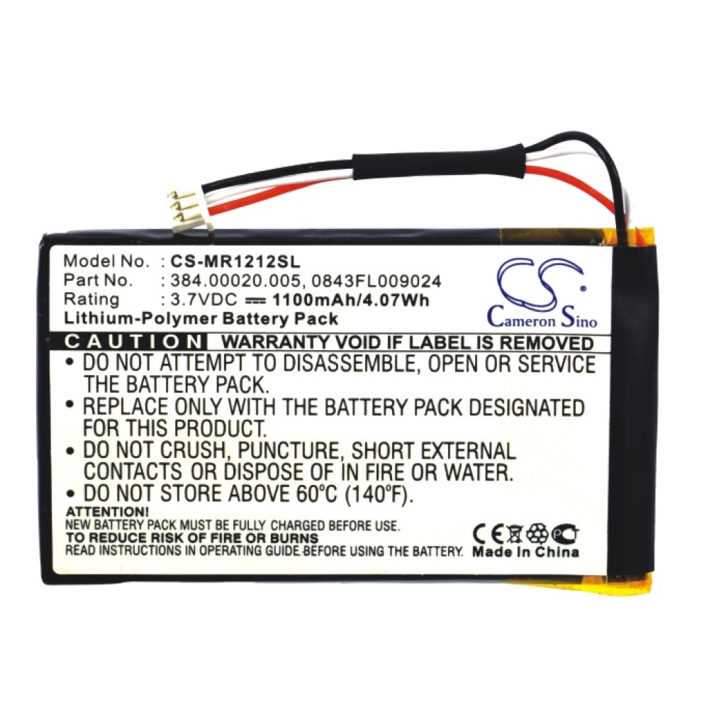 Batéria GPS, navigátora Magellan CS-MR1212SL