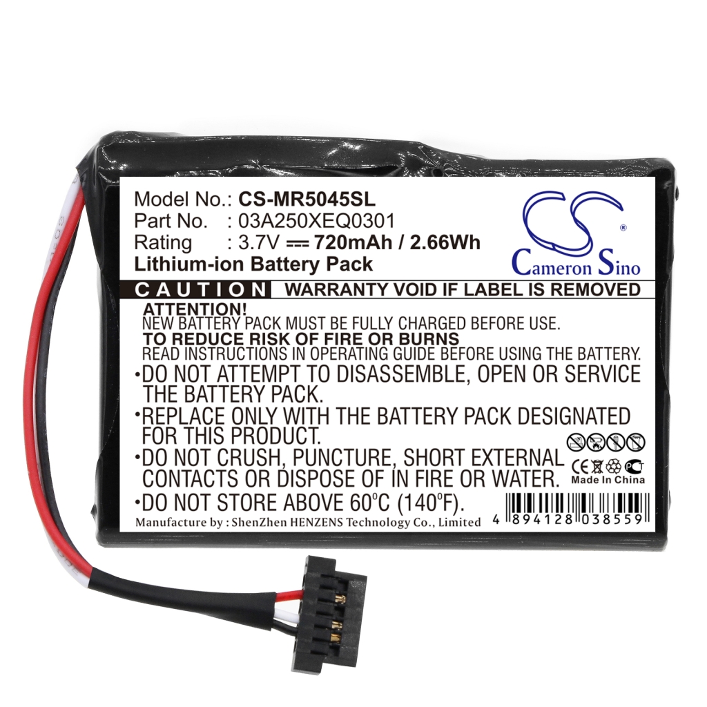 Batéria GPS, navigátora Magellan CS-MR5045SL