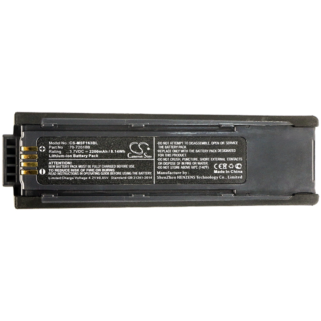 Batéria pre čiarový kód, skener Metrologic CS-MSF163BL