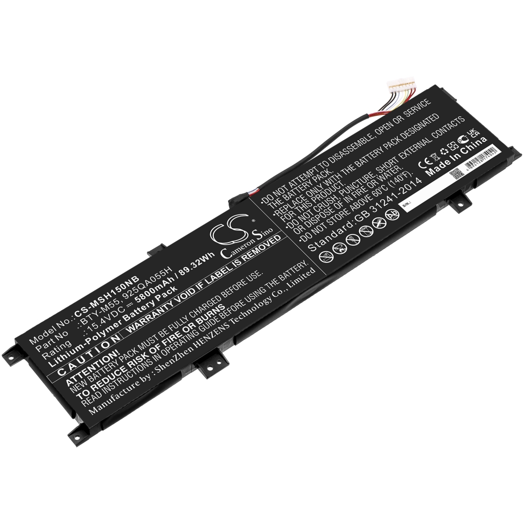 Batéria notebooku MSI CS-MSH150NB