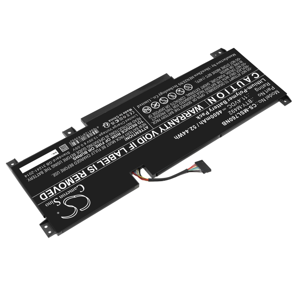 Batéria notebooku MSI CS-MSL760NB