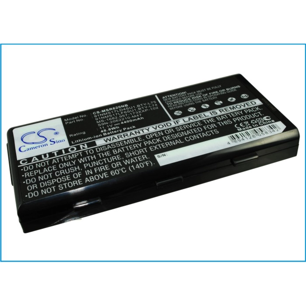 Notebook battery MSI MS-1683