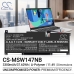 Baterie kompatibilní s MSI CS-MSW147NB
