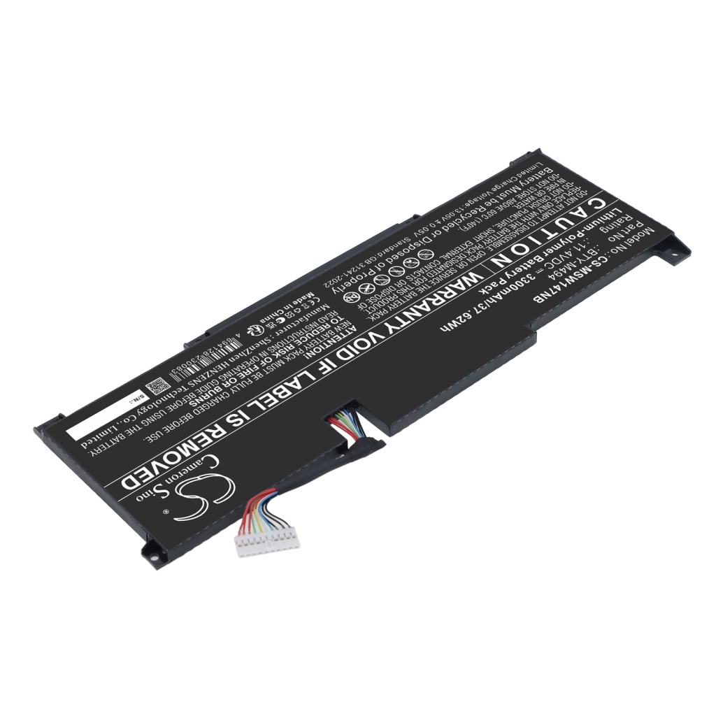 Baterie kompatibilní s MSI CS-MSW147NB