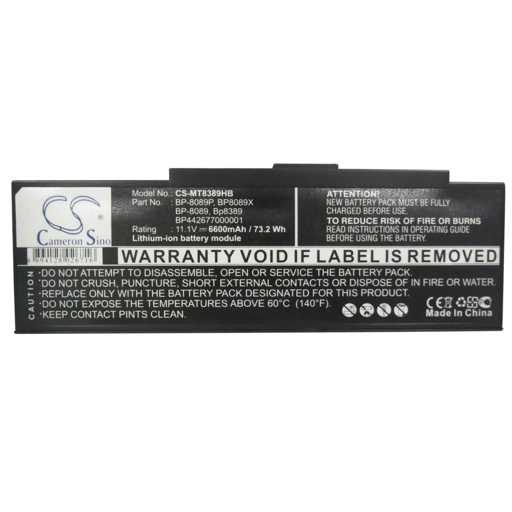 Notebook battery Packard Bell Easy Note E3250