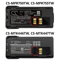Kompatibilní náhrada baterie za Motorola NNTN8128A,NNTN8128C,NNTN8129AR,NTN8128A,PMNN4406AR...