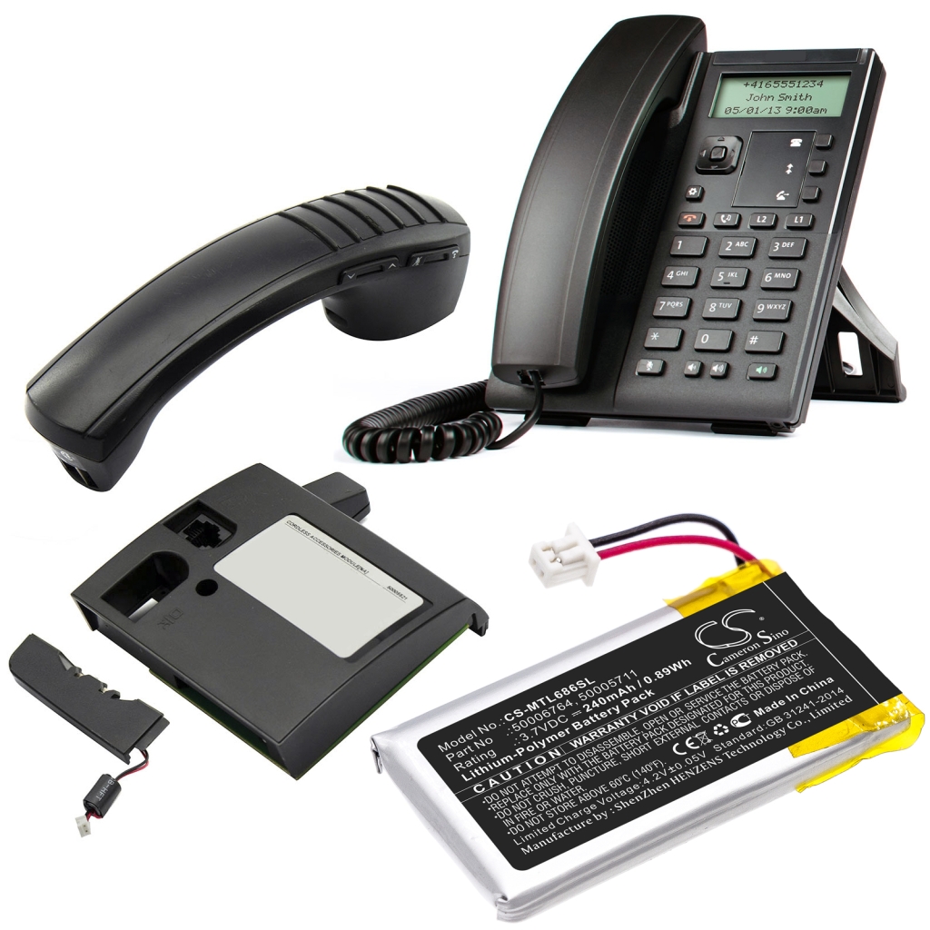 Batéria do bezdrôtovej náhlavnej súpravy Mitel CS-MTL686SL