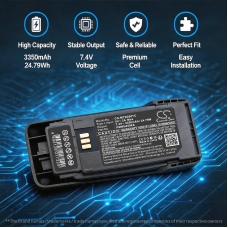 Kompatibilní náhrada baterie za Motorola PMNN4598A,PMNN4600A