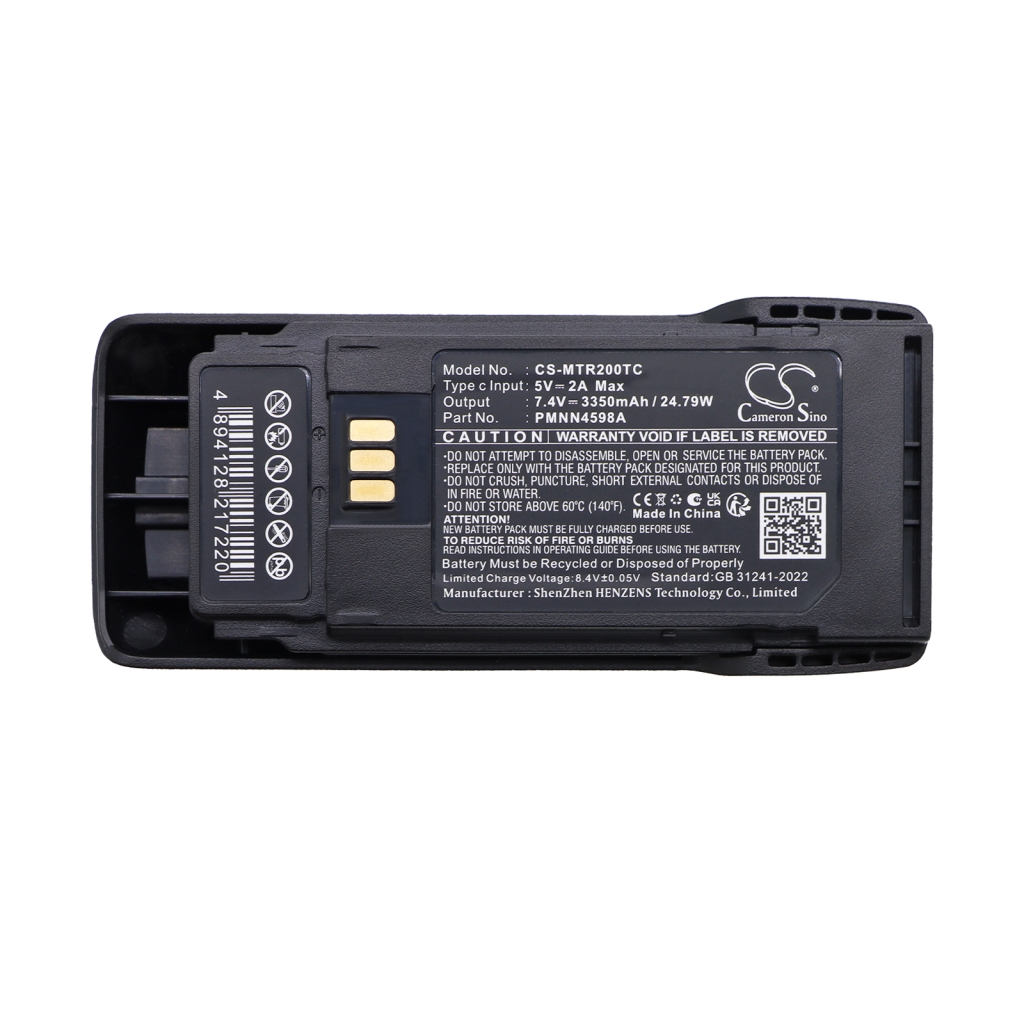Baterie kompatibilní s Motorola CS-MTR200TC