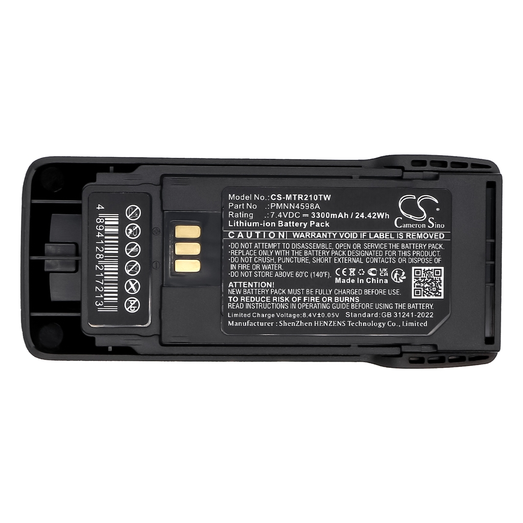 Baterie do vysílaček Motorola CS-MTR210TW