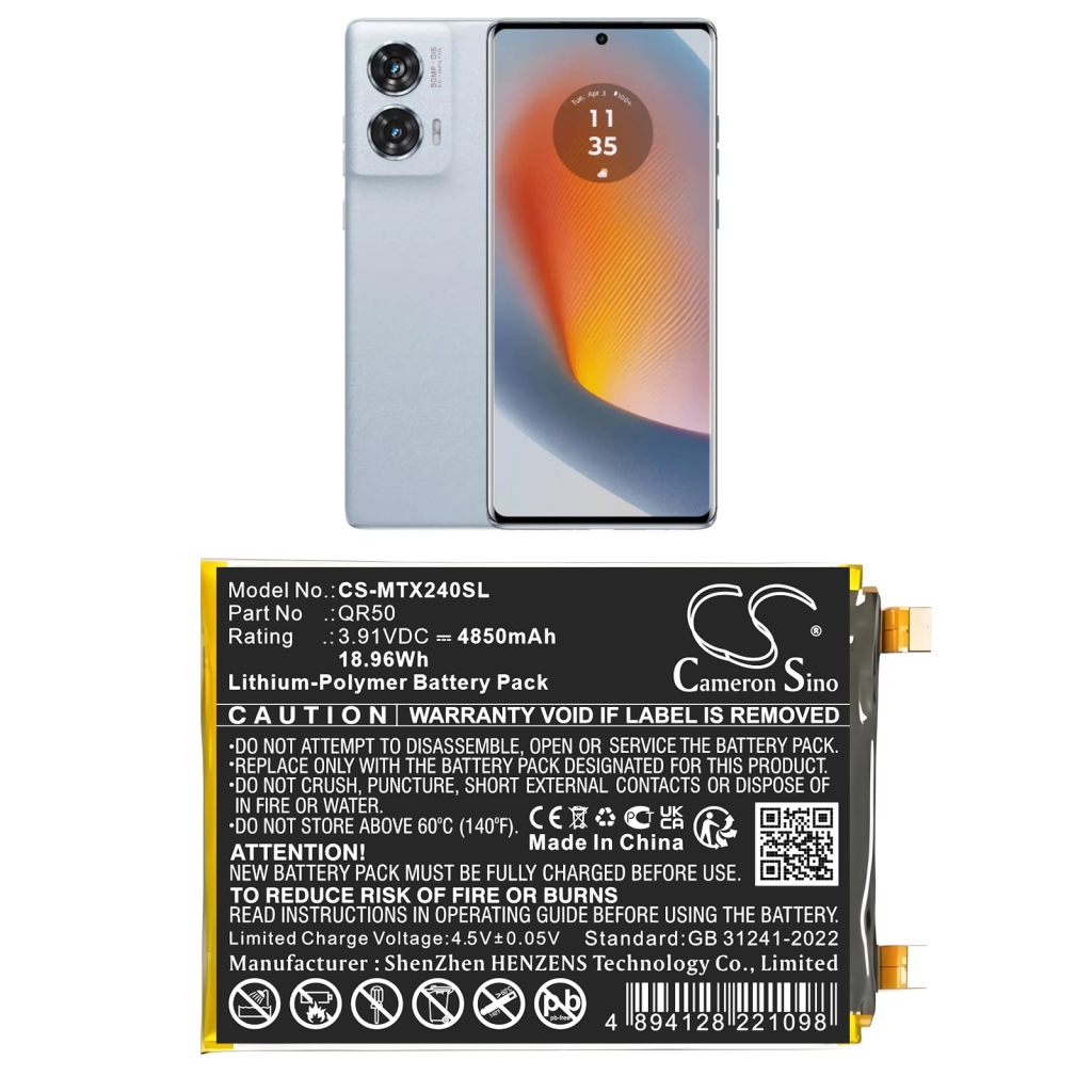 Mobile Phone Battery Motorola CS-MTX240SL