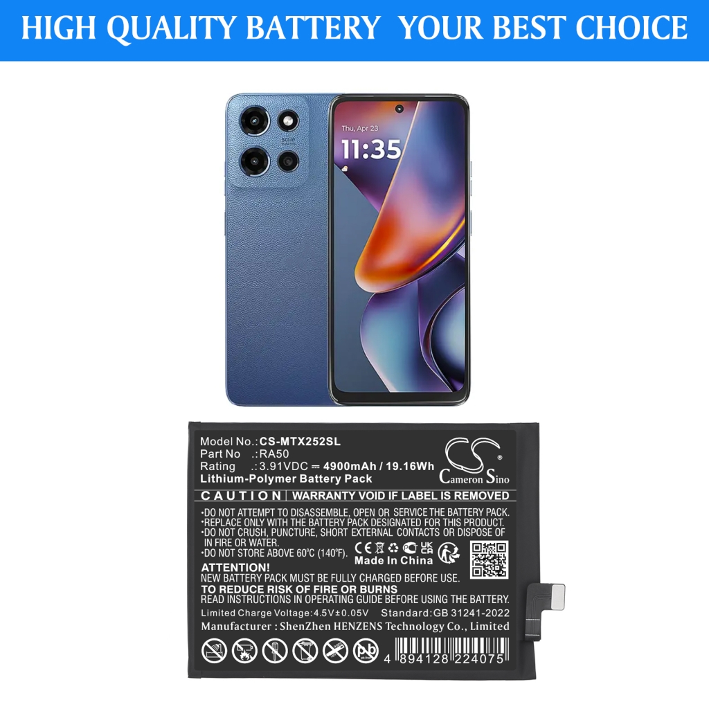 Baterie kompatibilní s Motorola CS-MTX252SL