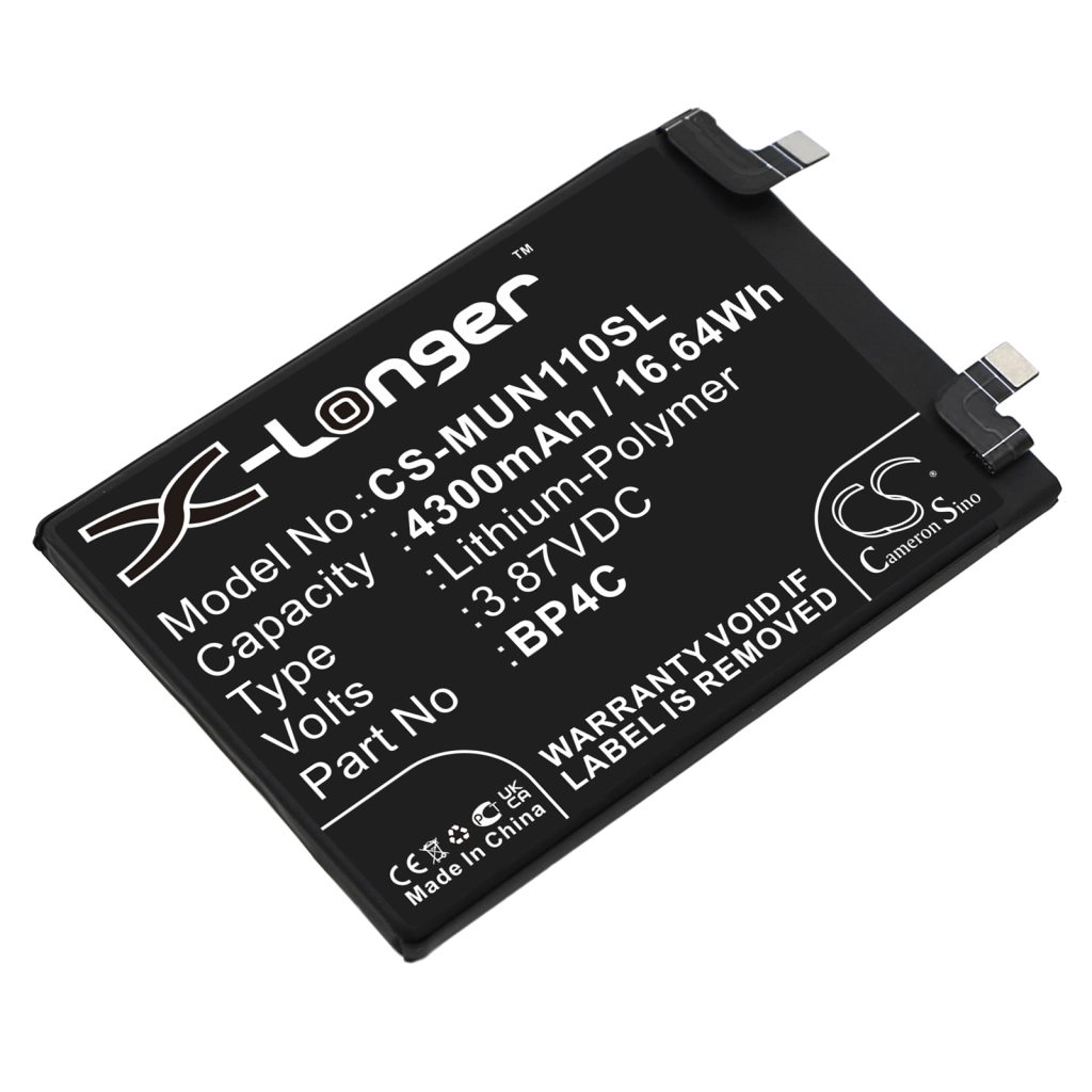 Battery Replaces BP4C