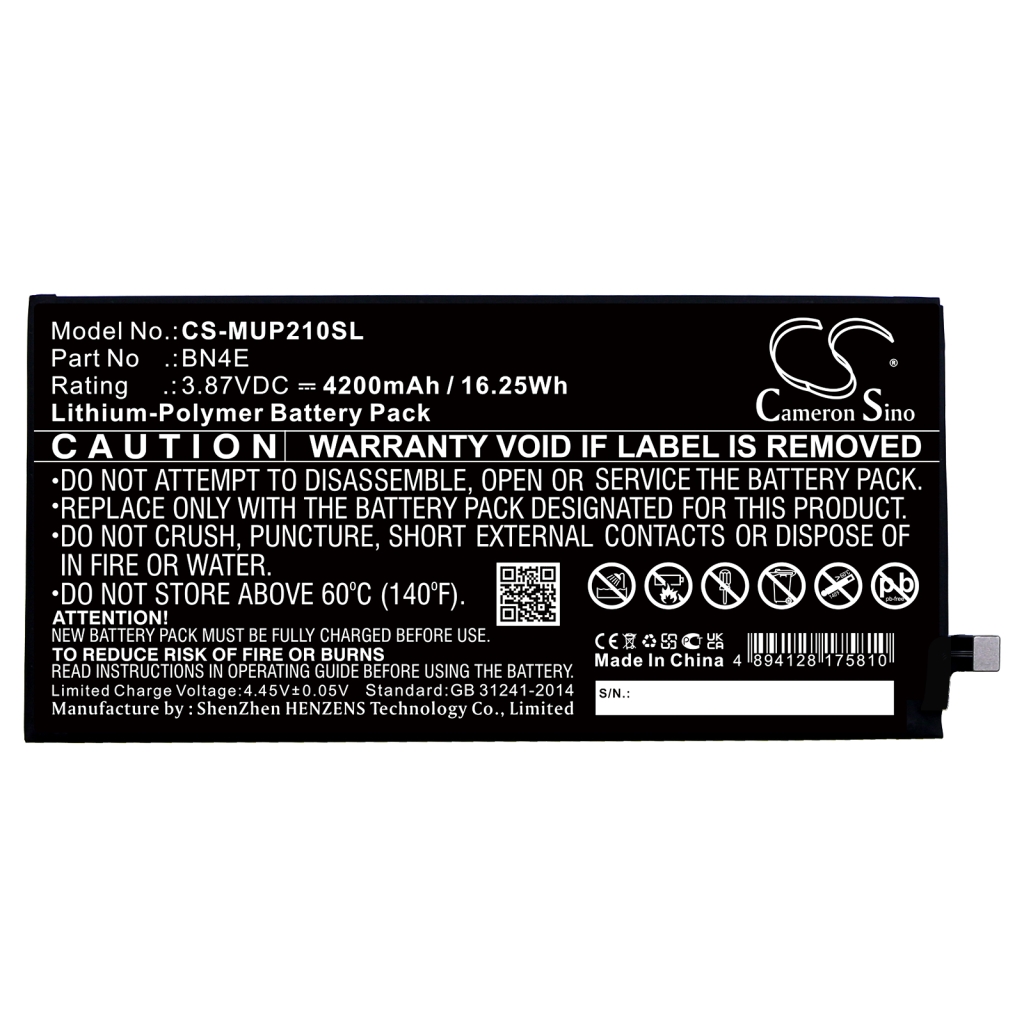 Batéria pre tablet Xiaomi CS-MUP210SL
