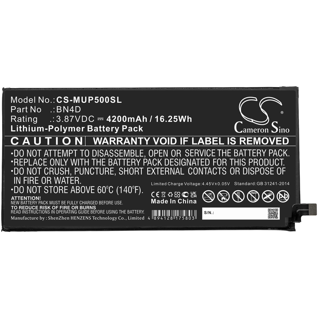 Batéria pre tablet Xiaomi CS-MUP500SL