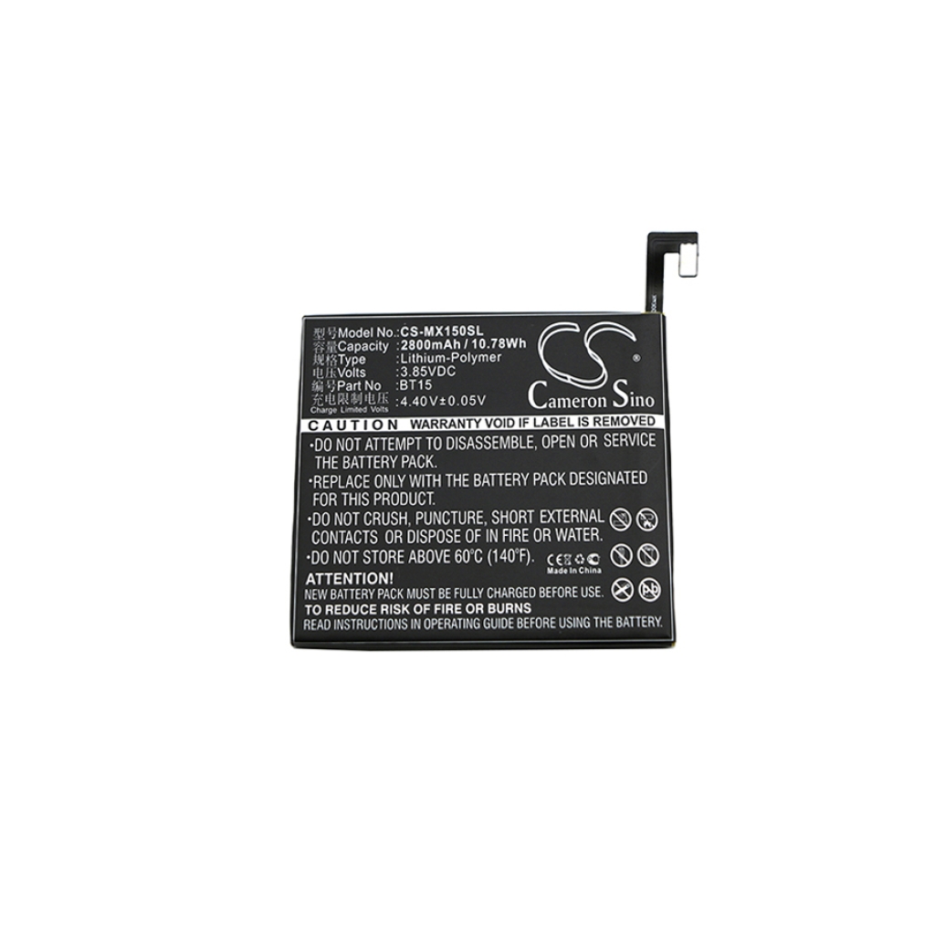 Batérie pre mobilné telefóny MeiZu CS-MX150SL