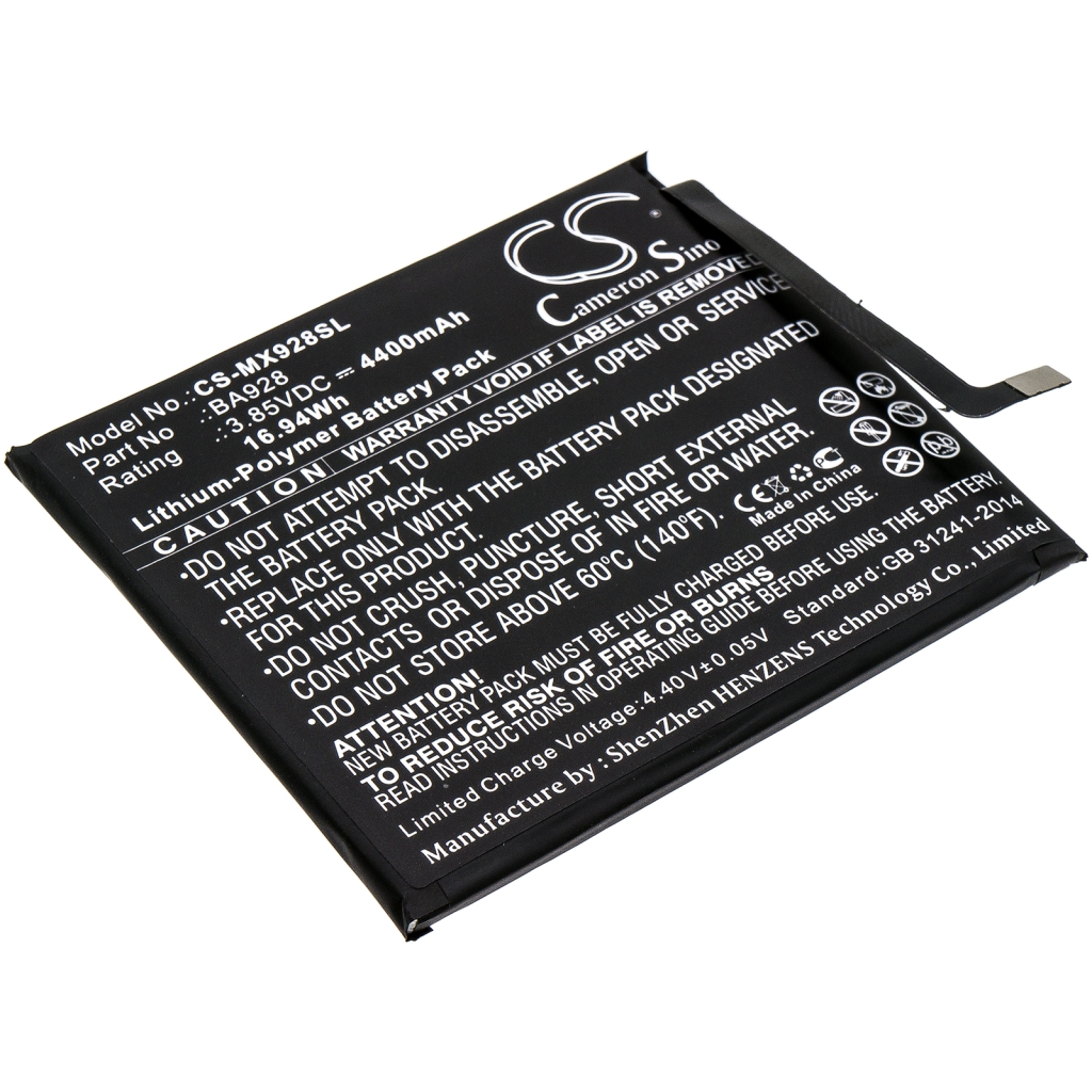 Batérie pre mobilné telefóny MeiZu CS-MX928SL