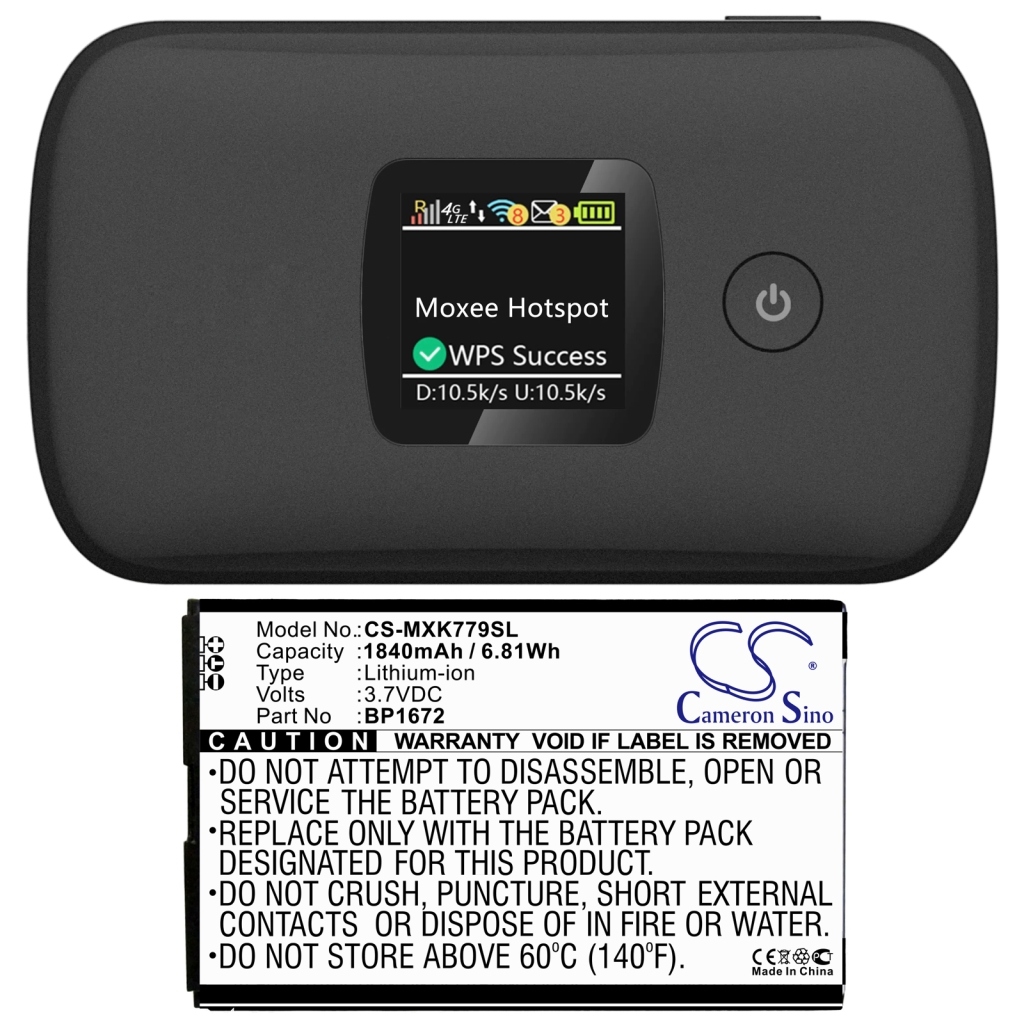 Batéria hotspotu Moxee CS-MXK779SL