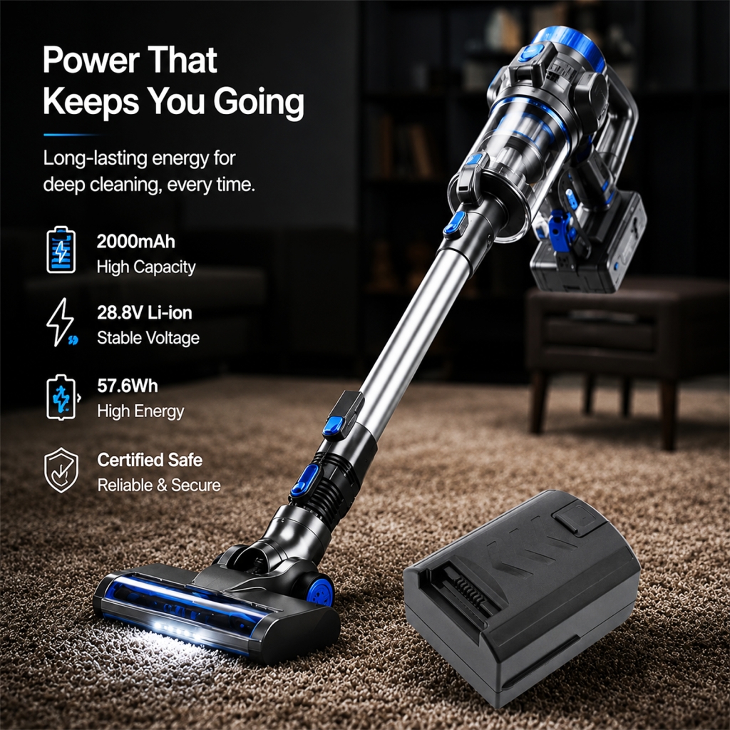 Battery compatible with Moosoo