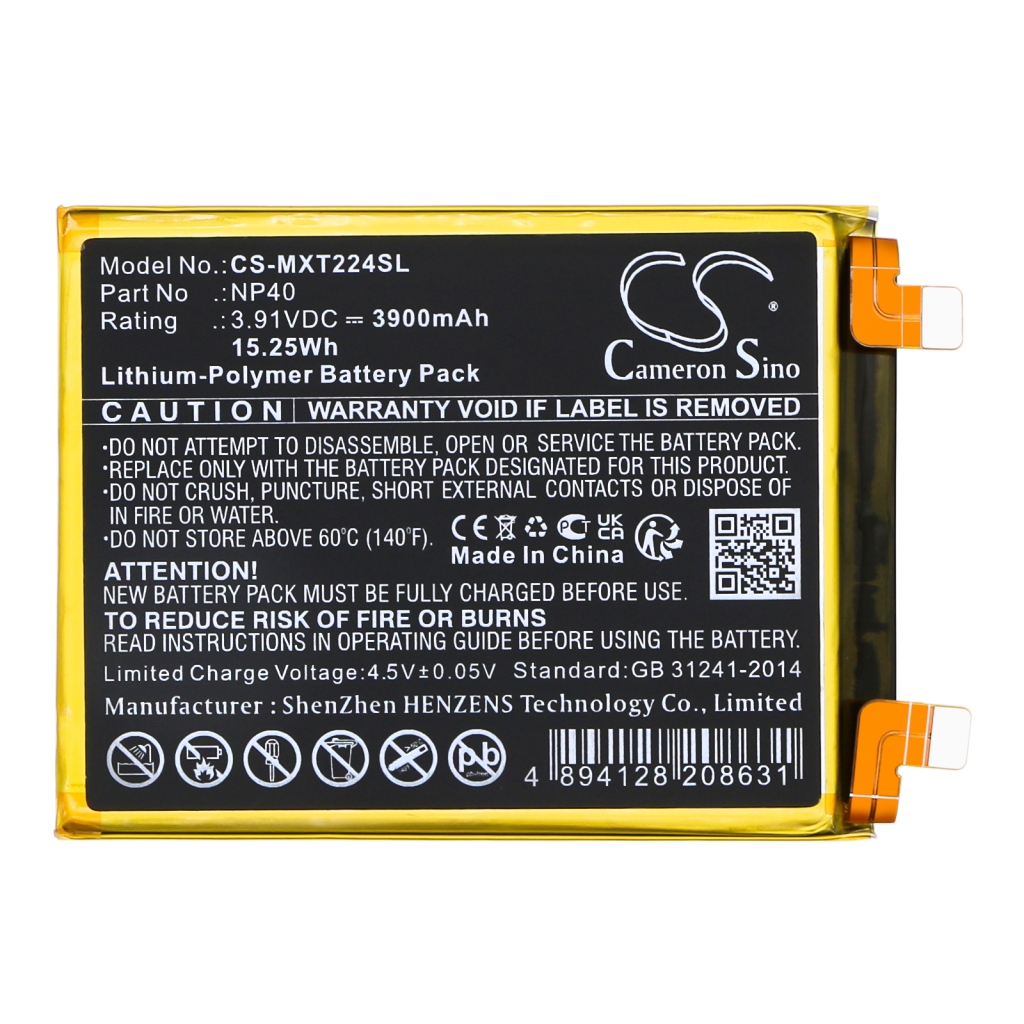 Batérie pre mobilné telefóny Motorola CS-MXT224SL